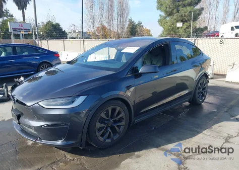 2024 Tesla Model X Long Range из США, поврежденный, VIN 7SAXCAE50RF443203